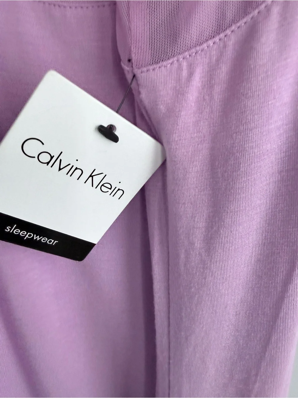 Calvin Klein Invisibles Mesh Chemise Nightgown Lilac Purple Dusk Sleepwear M NWT - Picture 5 of 15